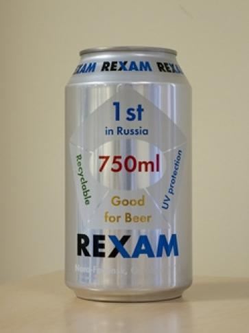 Rexam launches Europe’s first 75cl can for Russian beer market